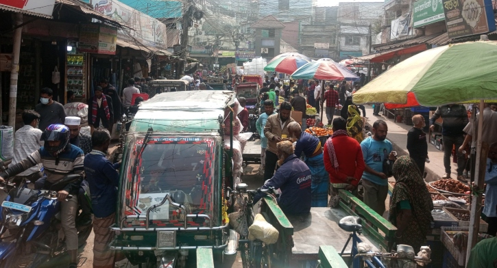 যে কারণে যানজট লেগেই থাকে বগুড়া শহরে